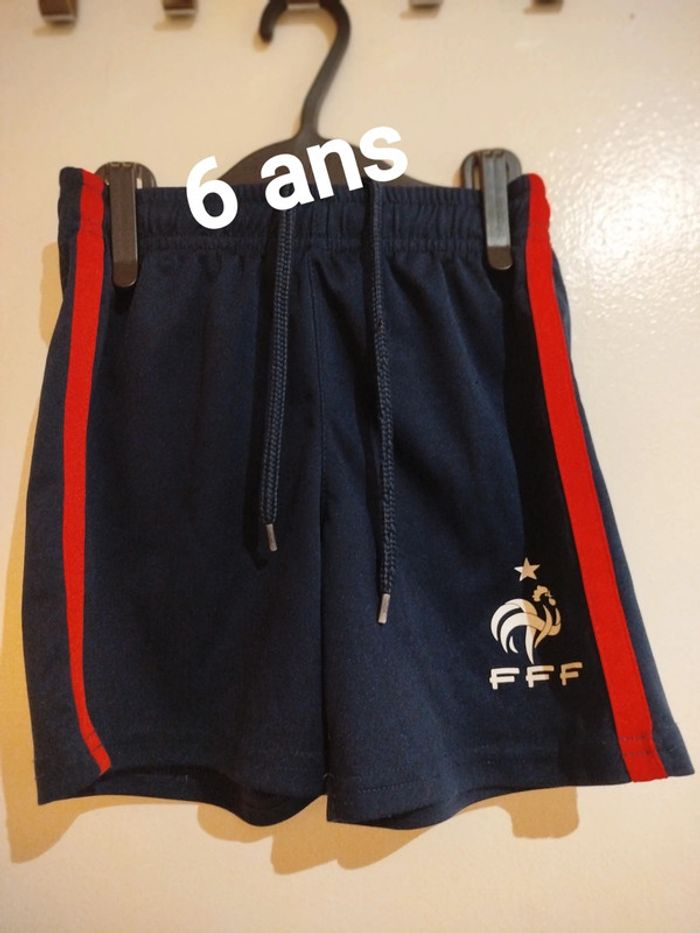 Short FFF équipe de France 6 ans