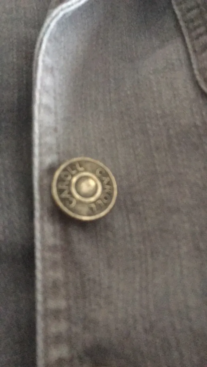 Veste en jean  Caroll  taille 36 - photo numéro 2