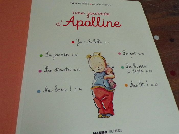 Livre une journée d'Apolline - photo numéro 2