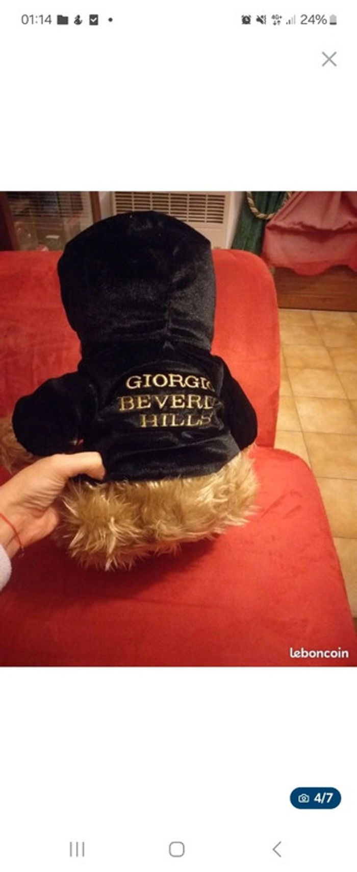 Ours en peluche giorgio beverly hills 2002 - photo numéro 4