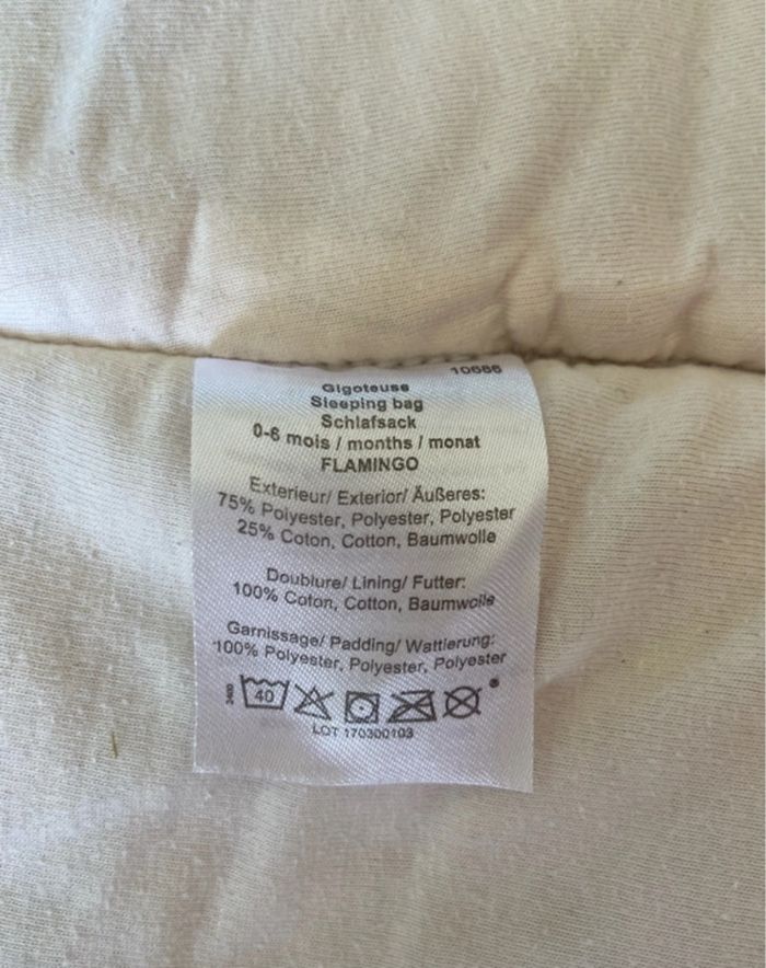 Gigoteuse turbulette flamingo domiva - photo numéro 5