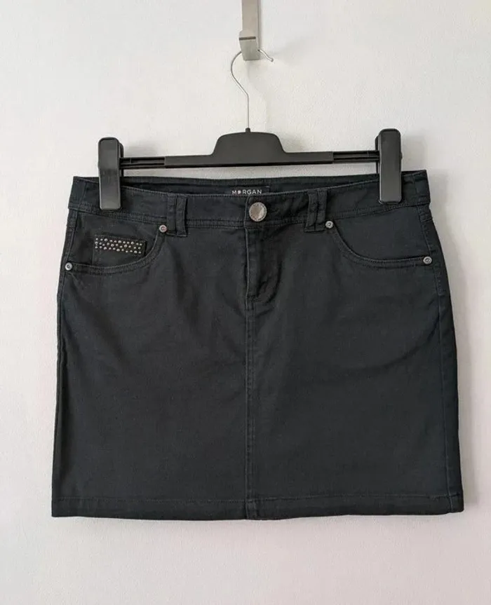 Mini-jupe noire - Morgan - taille 40