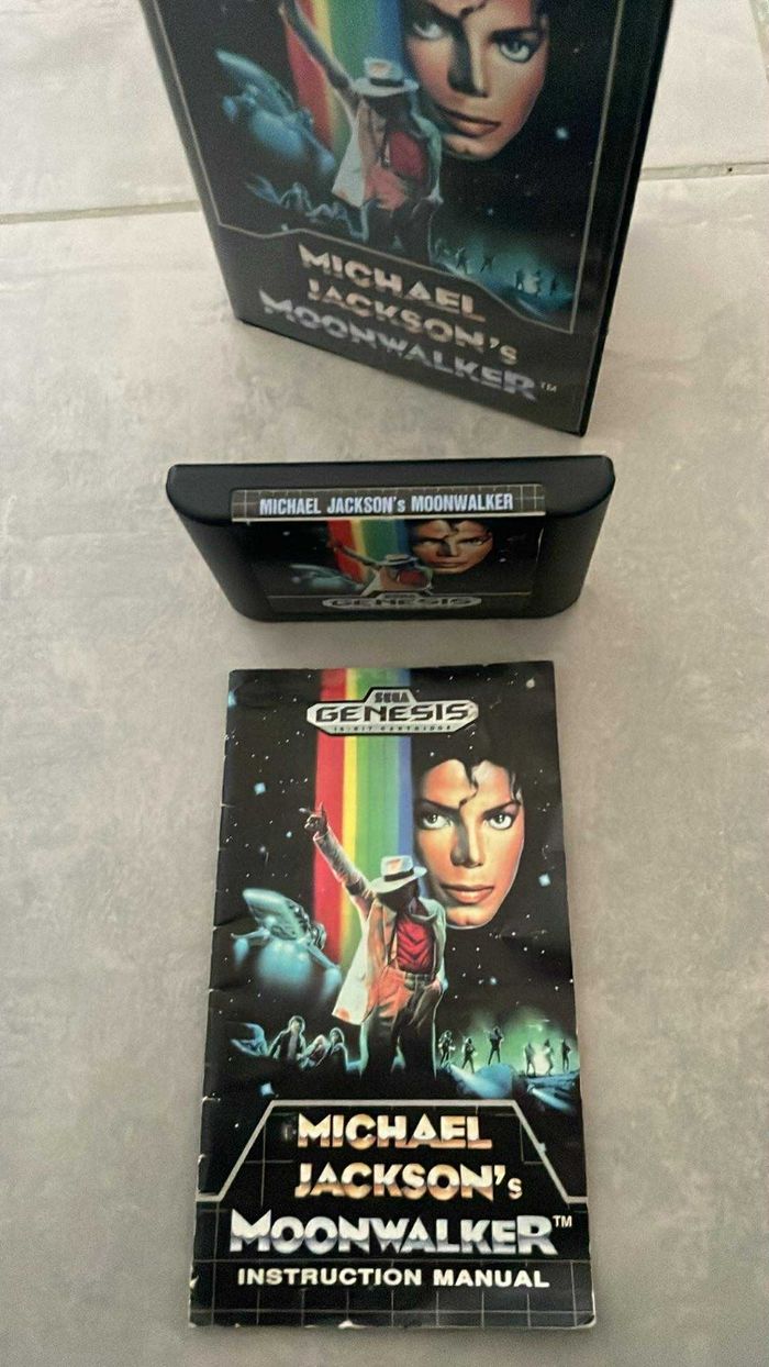 Michael Jackson's Moonwalker Sega megadrive genesis - photo numéro 5