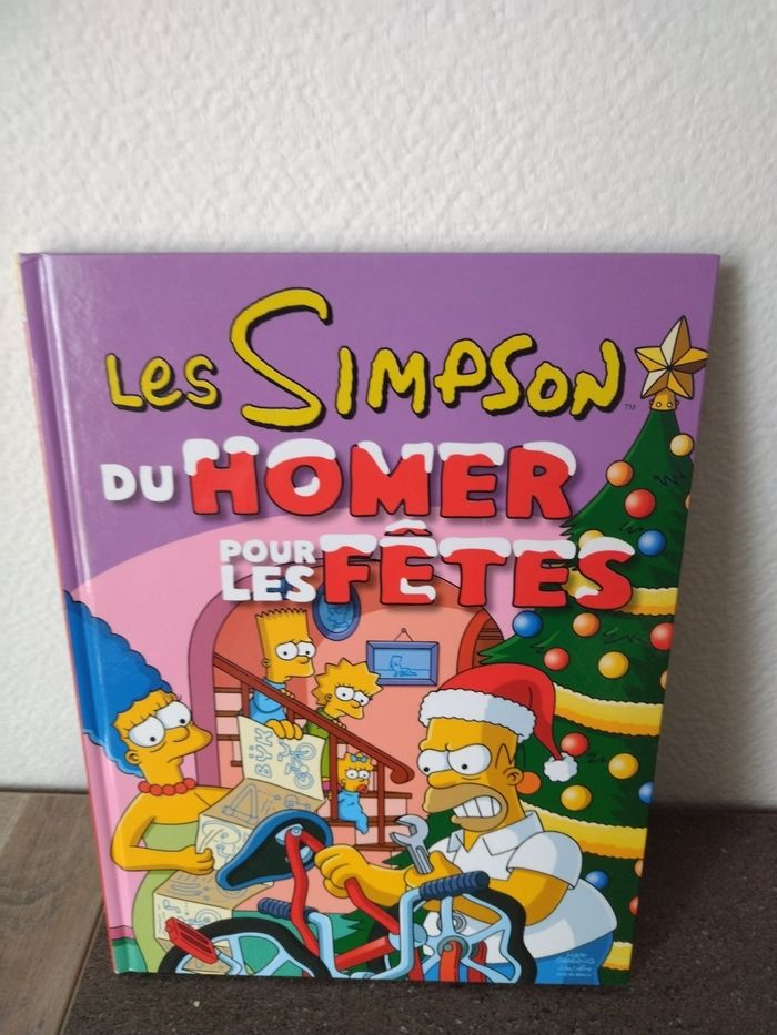 Livre Les Simpson "Du Homer pour les Fêtes" Neuf - photo numéro 1