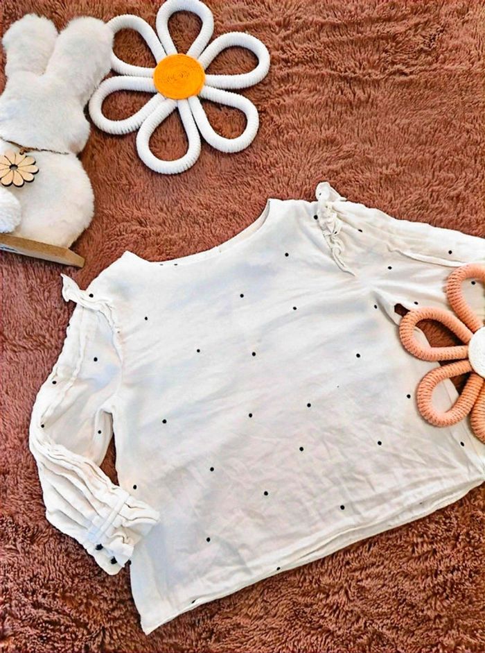 Blouse écrue Jacadi_3ans