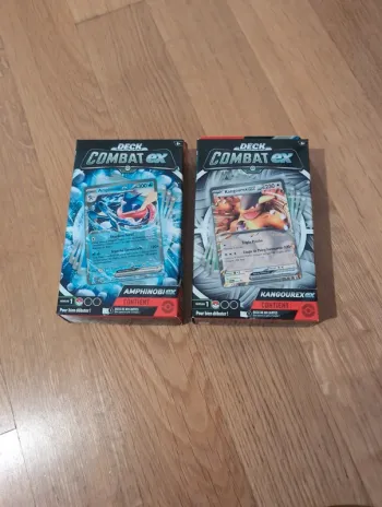 Cartes Pokemon deck combat amphinobi + kangourex NEUF !