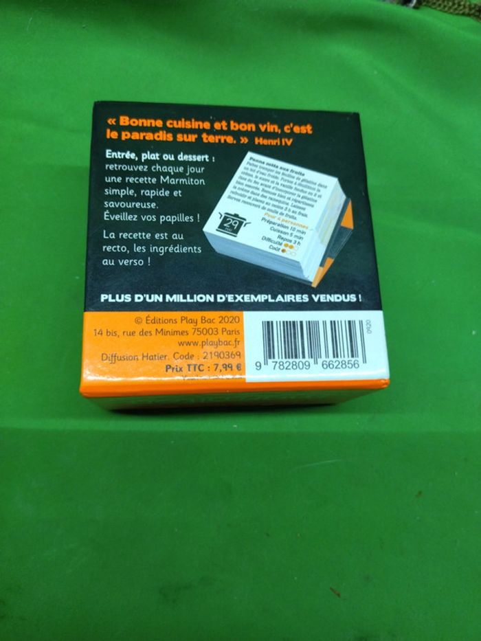 Mini livret de recettes marmiton 365 recette Sur post-it - photo numéro 2