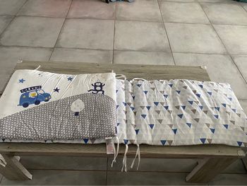 Tour de lit thème circus