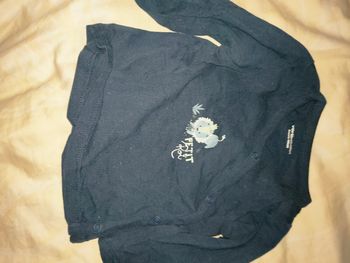 T-shirt manches longues 3 mois Verbaudet lion