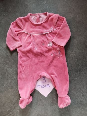 Pyjama sucre d'orge 3 mois