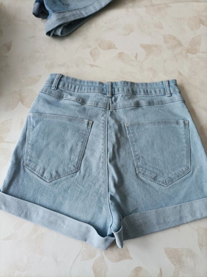 3 shorts jean femme taille 36 kiabi - photo numéro 10