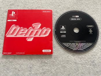 Demo 1 Fourreau Carton SCED-00816 PBPX 95007 Sony PS1 PAL Eur Demo One 1997