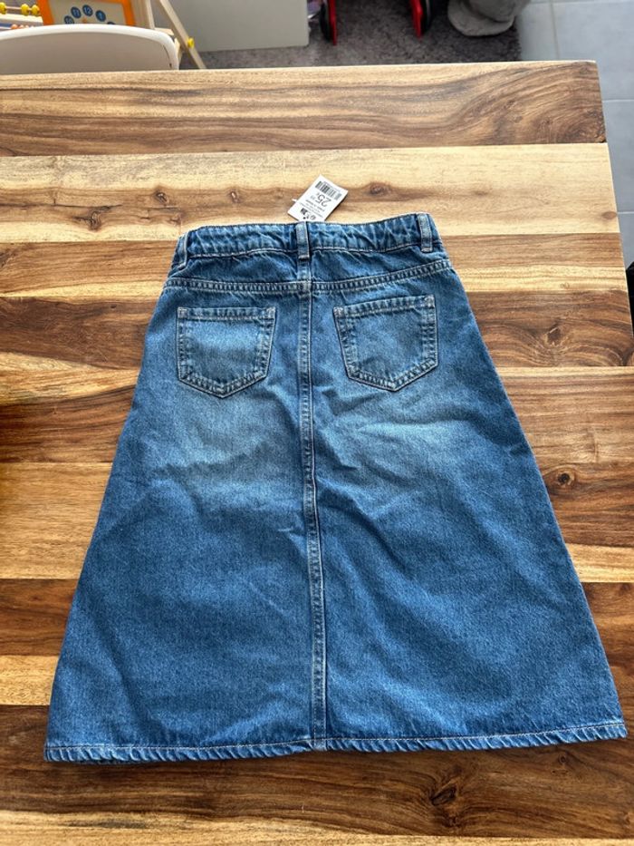 Jupe en jeans okaidi 8 ans - photo numéro 7