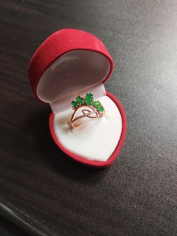 Bague vintage femme avec coffret cadeau