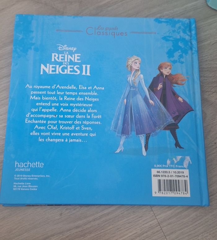 Livre reine des neiges 2 - photo numéro 2