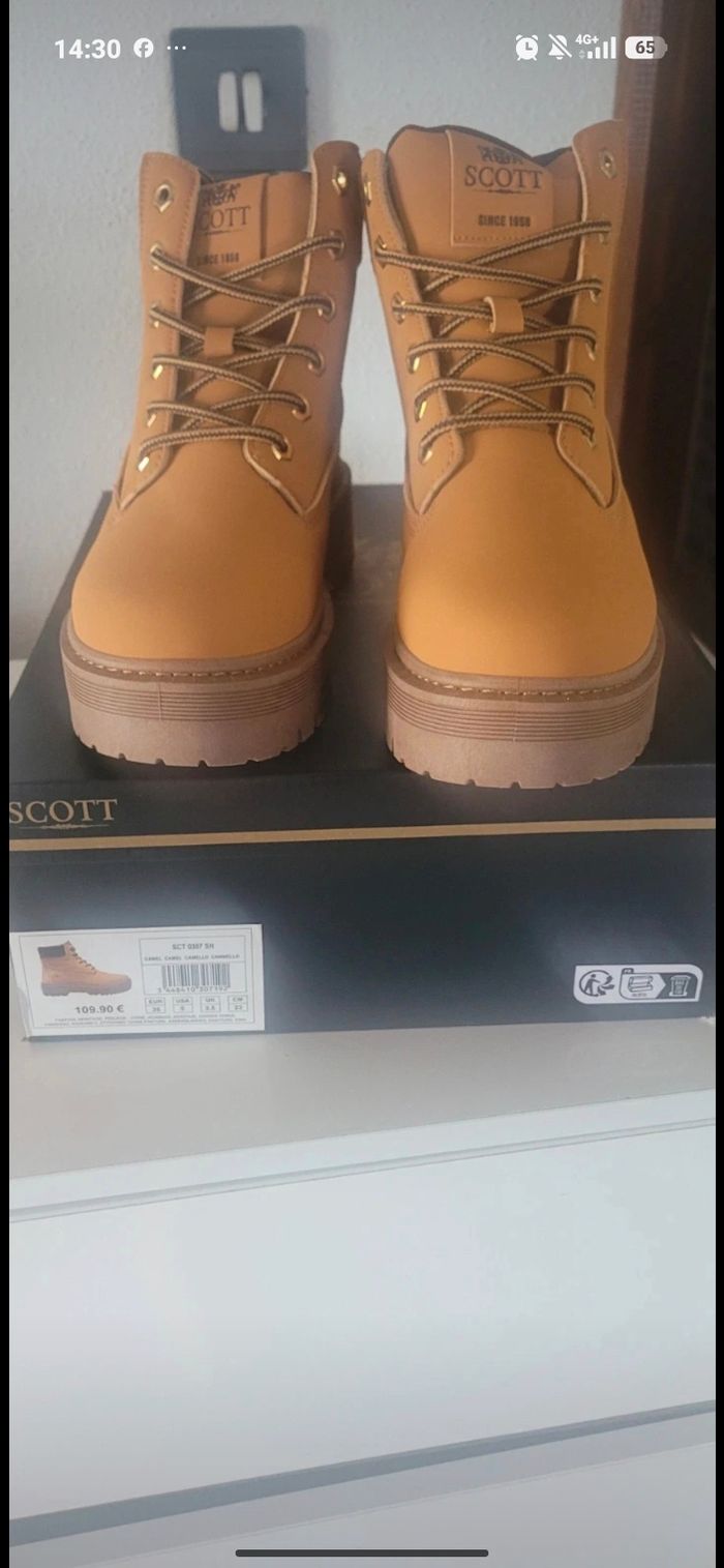 Bottine Scott p36 neuve