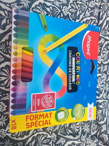 Crayon couleur peps infinity maped