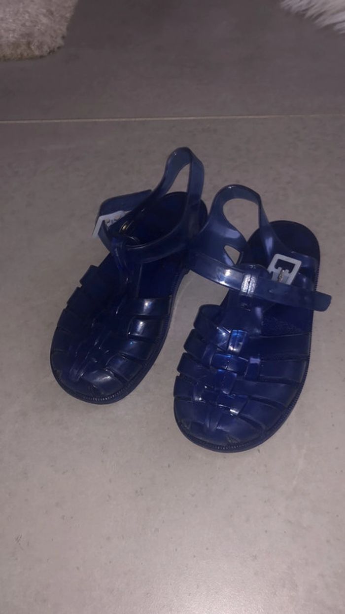 Chaussures squelettes bleu