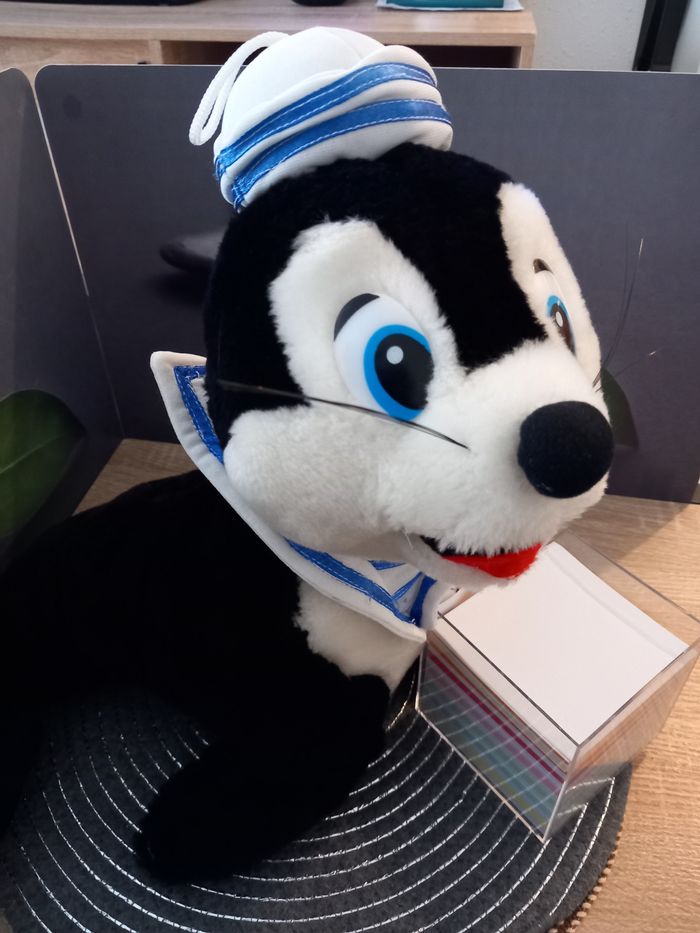 Peluche otarie van de walle 38cm vintage - photo numéro 2