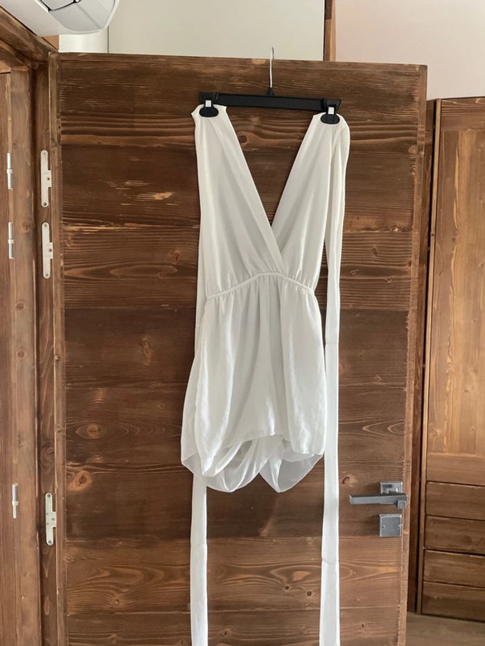 Combishort blanche - photo numéro 2