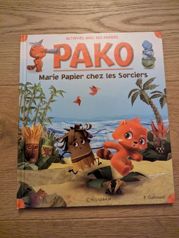 Livre enfant créatif PAKO – Activités papier + histoire – dès 4 ans