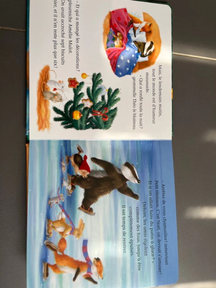 Livre petit hérisson et le Sapin de Noël - photo numéro 2