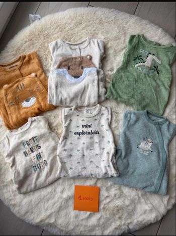 Lot pyjamas velour 