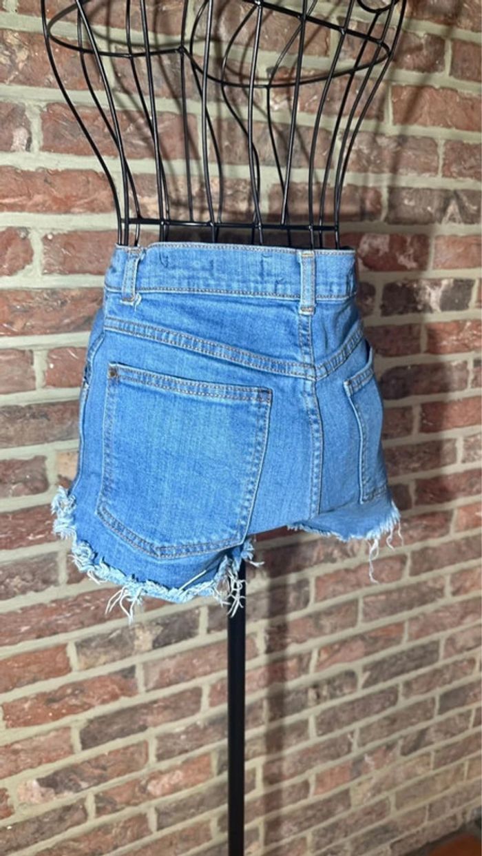 Short en Jeans Zara Trafaluc Premium West Collection Taille S /36 - photo numéro 13
