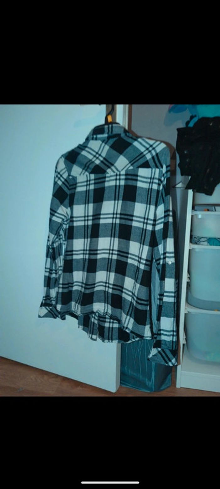 Chemise à carreaux tally weijl taille S - photo numéro 2