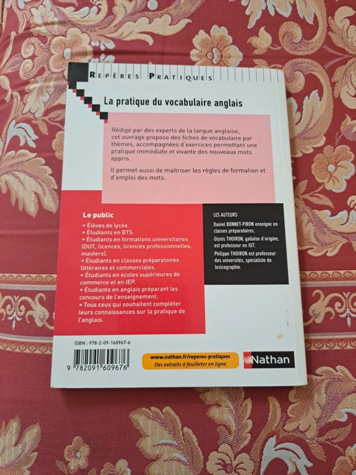 Livre vocabulaire anglais - photo numéro 5