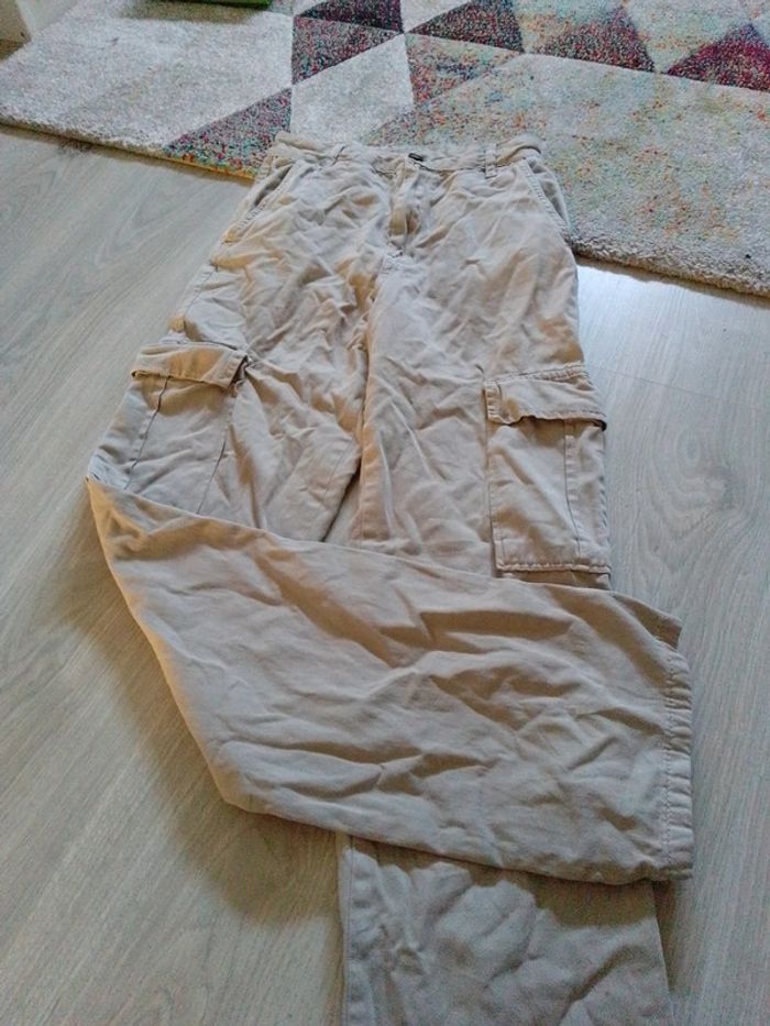 Jean cargo en coton STR taille 34 - photo numéro 2