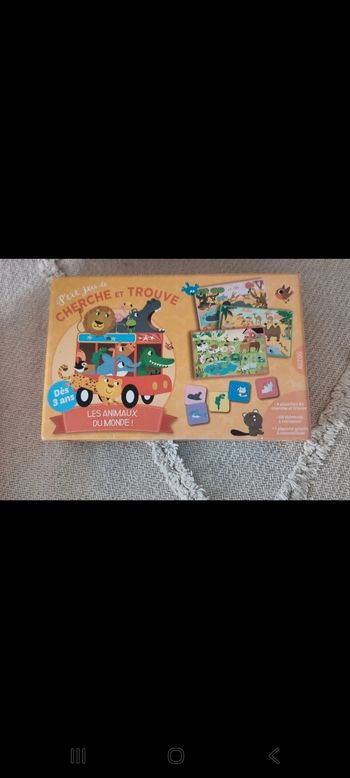 Jeux cherche et trouve