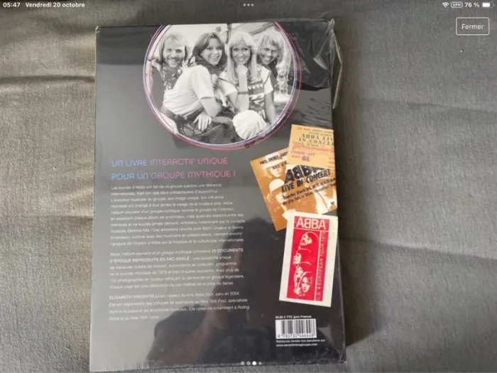 Livre abba neuf - photo numéro 3