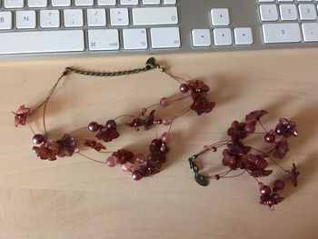 Ensemble bracelet et collier ras du cou