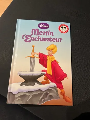 Livre pour enfants Disney merlin l enchanteur