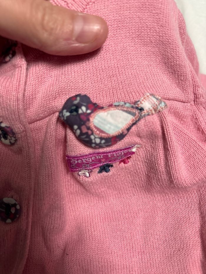 Gilet rose - photo numéro 3