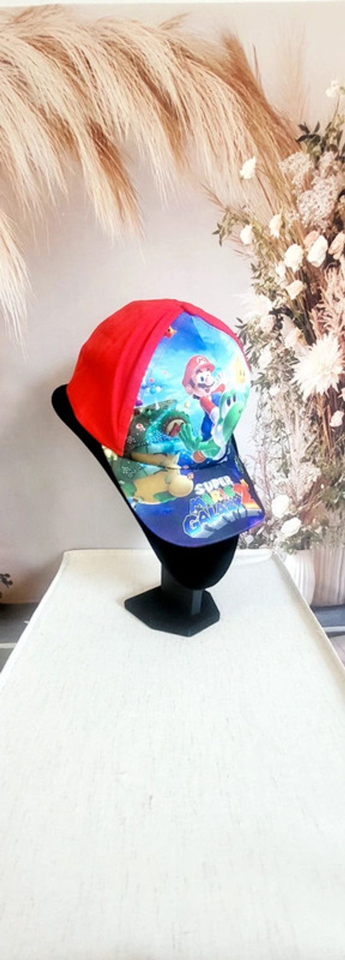 Casquette enfant Super Mario Galaxy 2 – Rouge & Bleu - photo numéro 2
