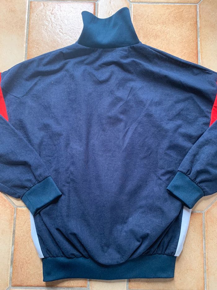 Veste / Track jacket vintage en velours , suédine - photo numéro 4
