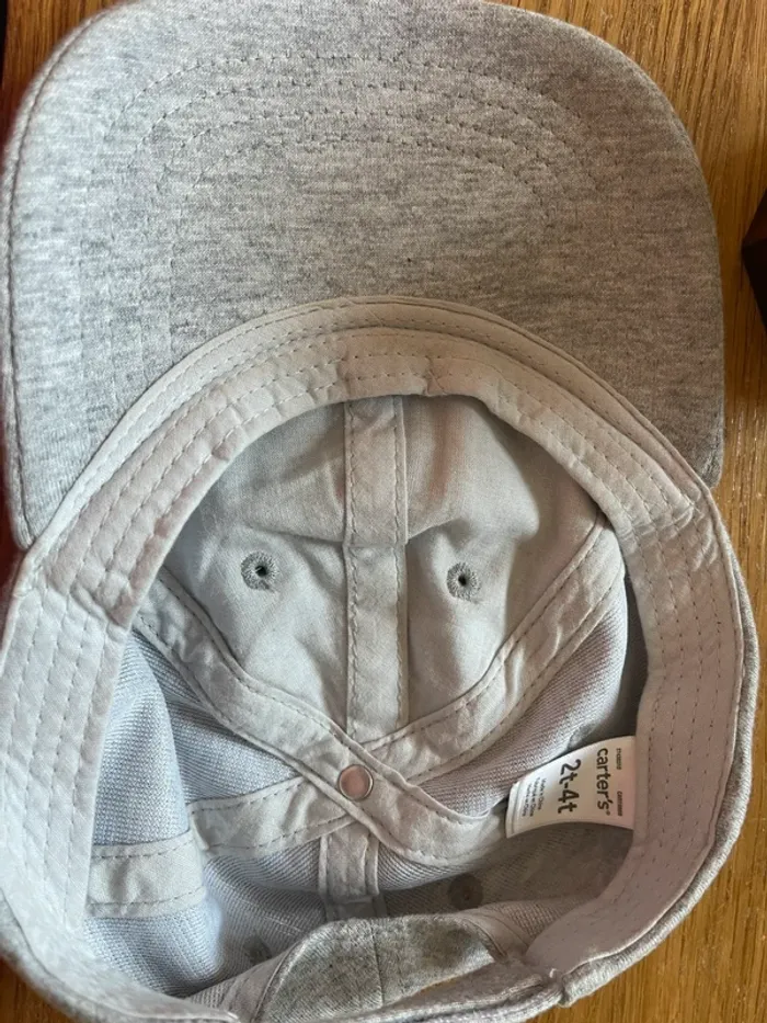Casquette grise garçon 2-4 ans - photo numéro 4