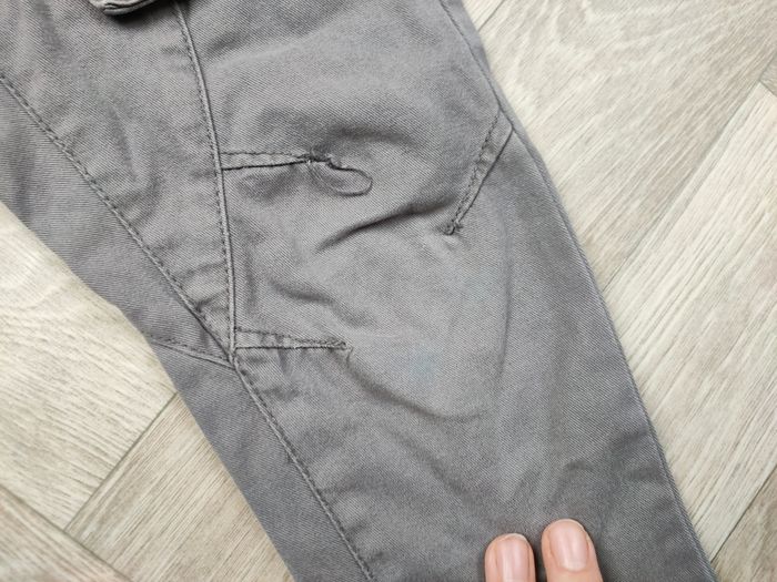 Ensemble mi-saison garçon 4 ans tee-shirt manches longues Cyrillus et pantalon gris - photo numéro 9