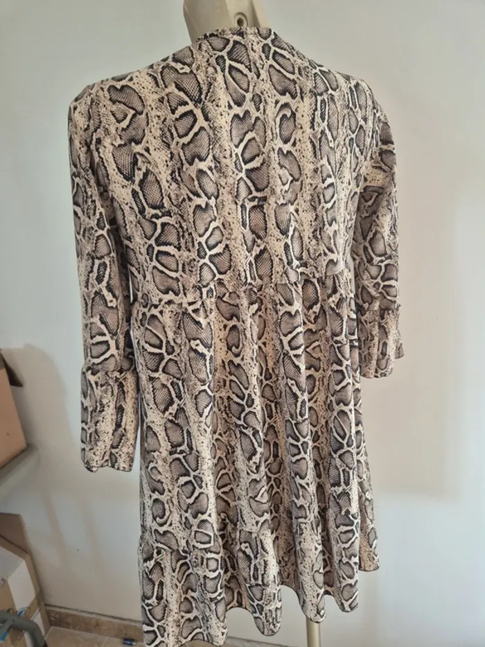 Robe léopard taille m - photo numéro 4
