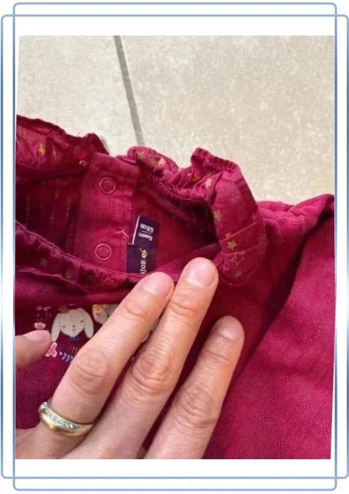 Ensemble Bodie et Pyjama Velours Sergent Major - Taille 6 mois 💕 - photo numéro 7