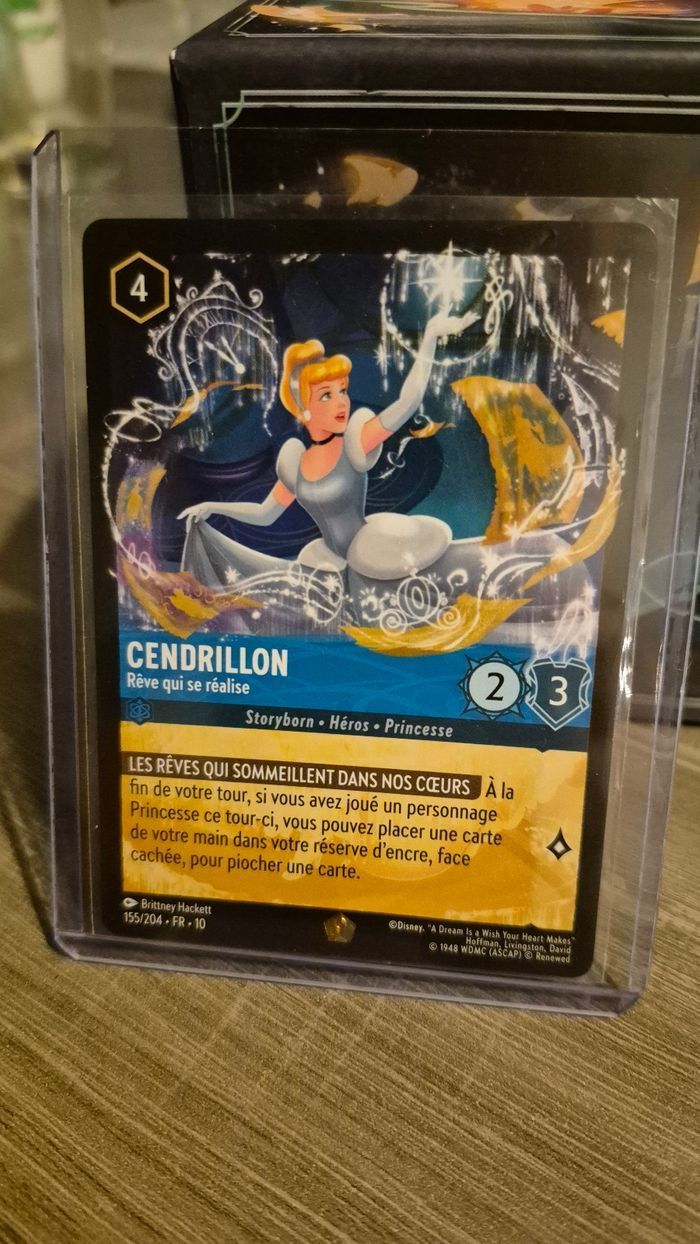Cendrillon lorcana légendaire - photo numéro 2