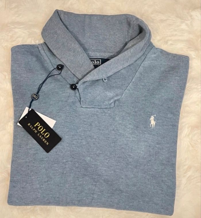 Pull Ralph Lauren homme taille M bleu