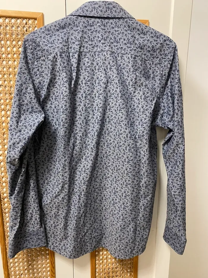 Chemise homme bleu - photo numéro 3