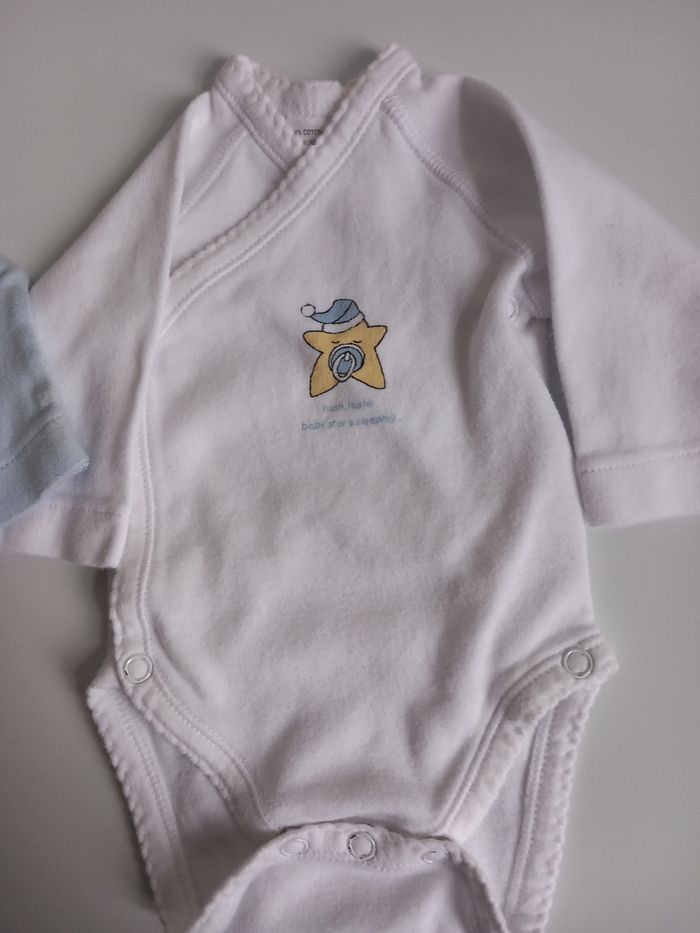 Lot bodies taille 0M - photo numéro 2