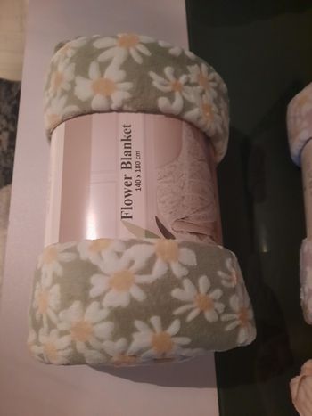 Plaid printemps vert