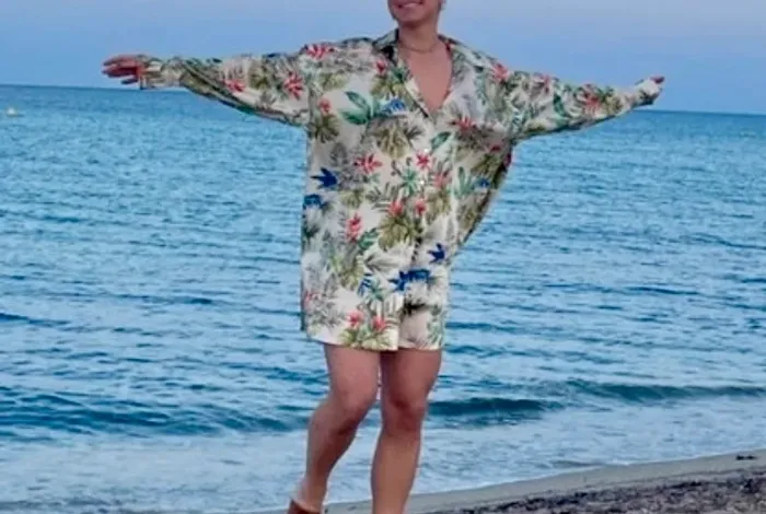 Chemise motif tropical satinée Zara - photo numéro 2