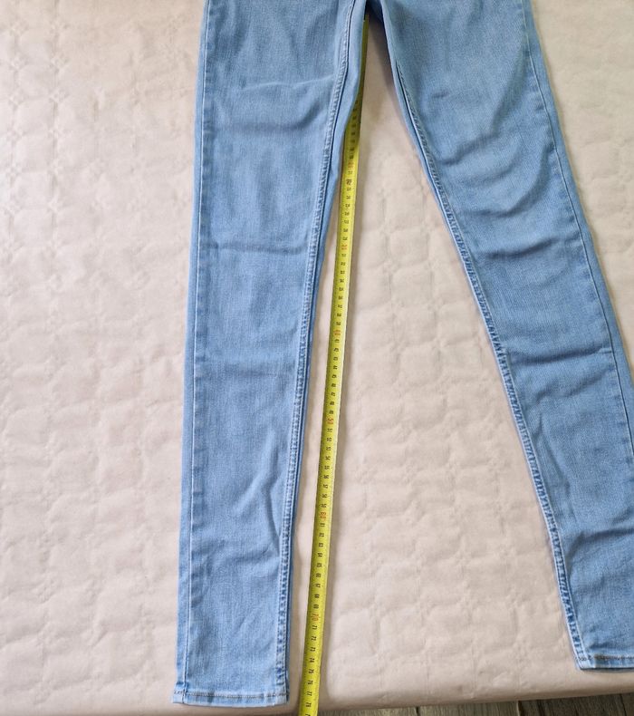 Jeans femme Levi's Strauss  710 , super skinny  , taille 34  , bleu - photo numéro 6