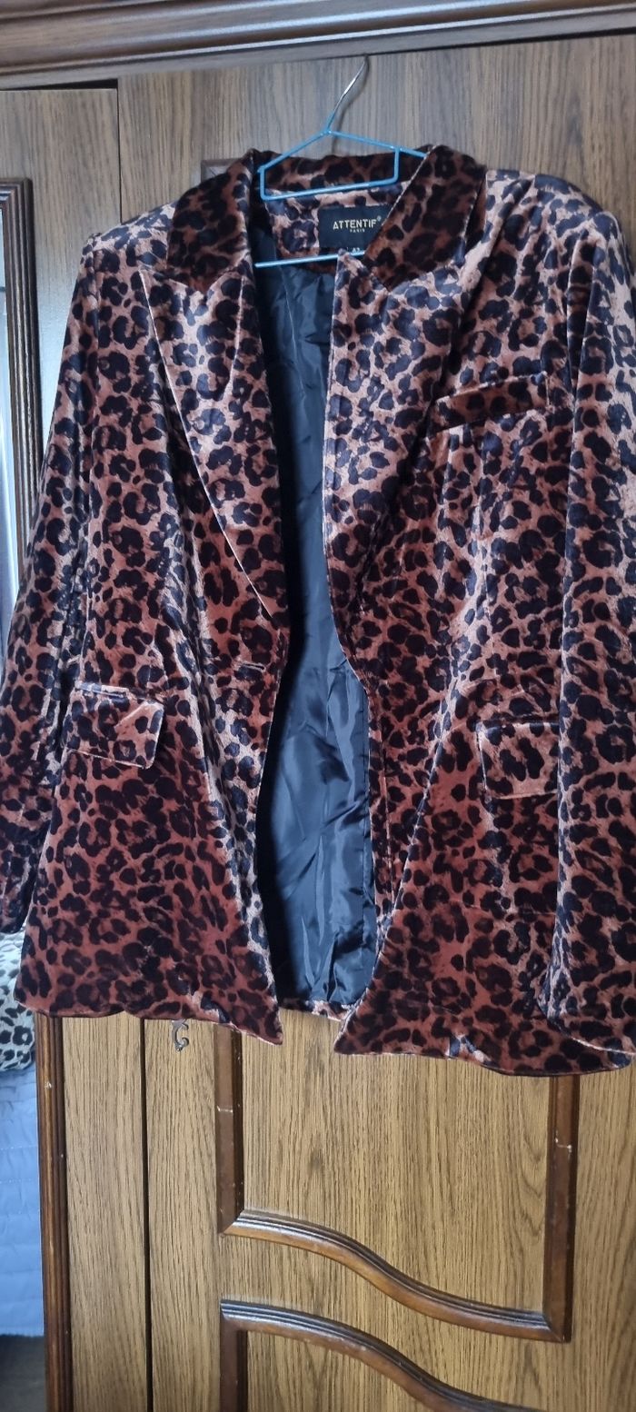 VESTE FEMME LÉOPARD